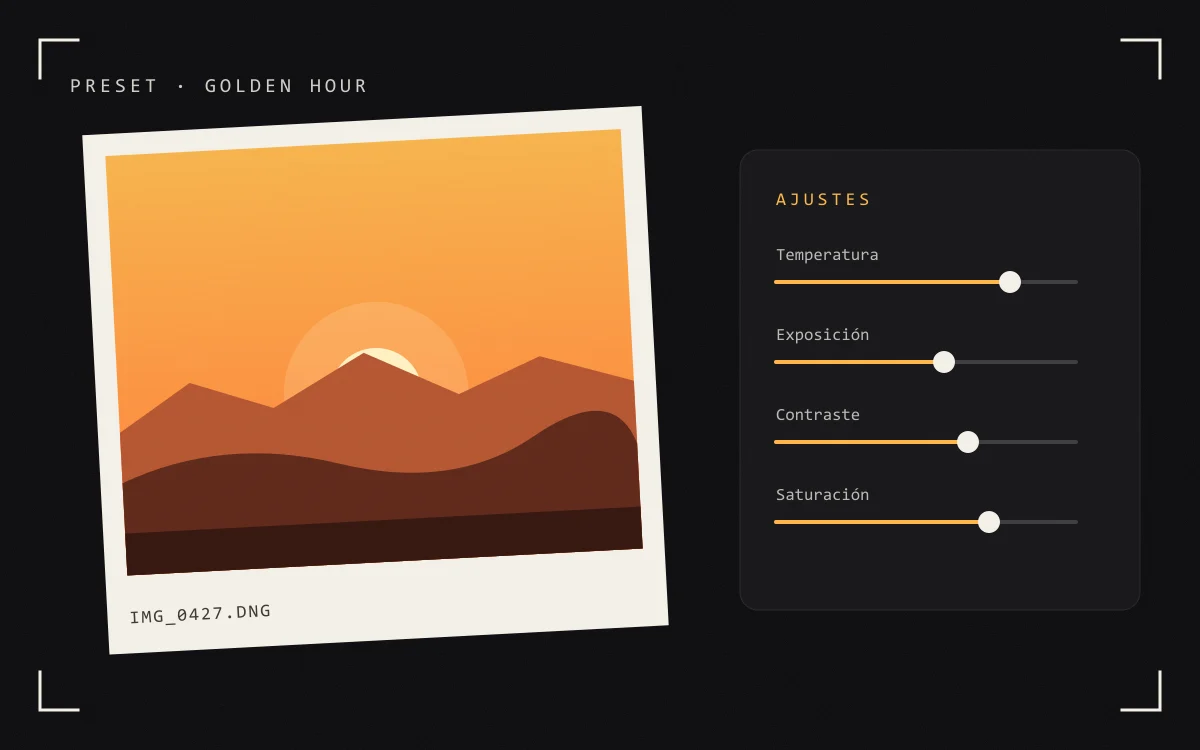 Presets Golden Hour